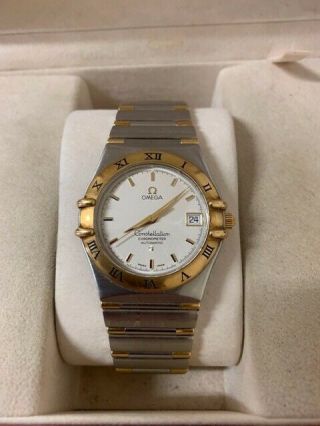Omega Constellation 18k Gold And Stainless Ss 1302.  3030 Ser 80361294