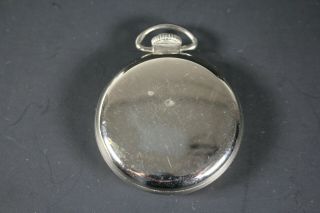 Vintage Westclox Scotty Pocket Watch - Made in USA - Black Face - Runs 2