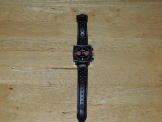 Chicane Chronograph Leather Wristwatch