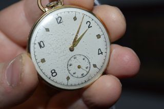 Antique C.  1939 Elgin Pocket Watch 17 Jewel