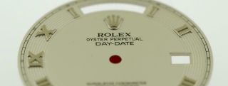 Men ' s Rolex Day - Date II 41mm 218239 Silver Roman Dial 18KW D29 5