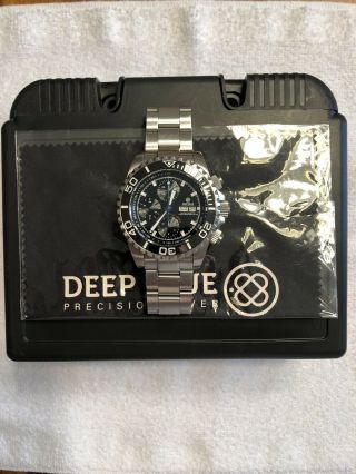 Deep Blue Master Chrono 7750 10 Year Anniversay Limited Edition