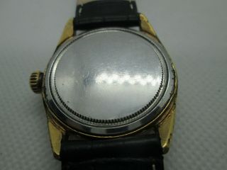 VINTAGE ROLEX OYSTER ROYAL PRECISION 6426 GOLDPLATED HANDWIND MENS WATCH 10