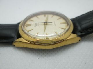 VINTAGE ROLEX OYSTER ROYAL PRECISION 6426 GOLDPLATED HANDWIND MENS WATCH 8