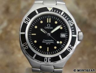 Omega Seamaster Professional Swiss Made Stainless Steel 1980s Men 