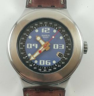 Vintage Swatch Irony Ag 2001 Quartz Watch Swiss Made Not