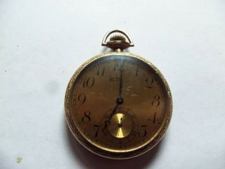 Antique Waltham 12 Size Pocket Watch