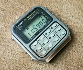 Vintage Casio Ca - 851 Calculator Game Watch Alarm Chrono From 1982 Module 134