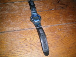 Vintage 1990’s Mens Timex Ironman Triathlon Digital Watch W/ Indiglo / 8 Lap