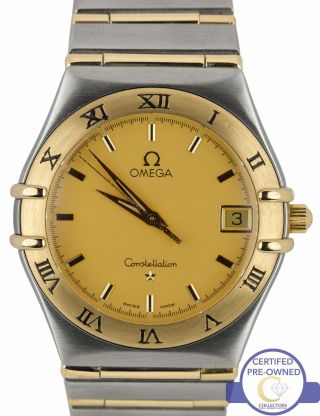 Omega Constellation 1212.  10.  00 33.  5mm Two - Tone 