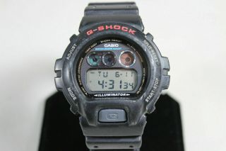 Casio 3230 G - Shock Dw6900 Black Resin Illuminator Watch (be)