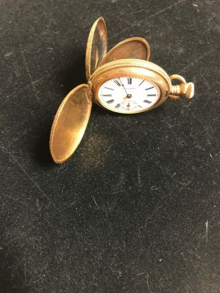 Columbia Antique Pocket Watch Or Restoration N/r Hunter W1