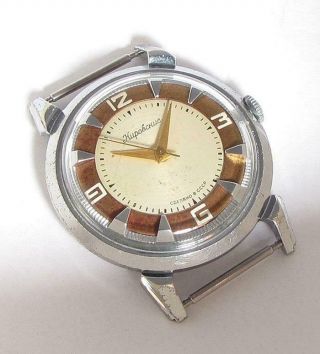 Early Kirovskie Shark Soviet Ussr Gift Wristwatch 1mchz Im.  Kirova 1950s Serviced
