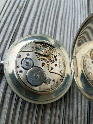 Vintage Pocket Watch Swiss Made Cyma chronometre 16 jewels parts repair 2