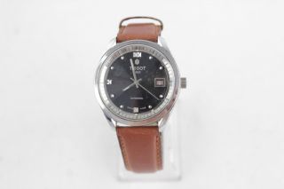 Gents Tissot 1853 Seastar Stainless Steel Wristwatch Automatic W/ Black Dial