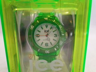 Ice Watch Neon Green Unisex Semi Transparent Strap 2