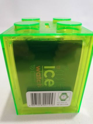 Ice Watch Neon Green Unisex Semi Transparent Strap 4