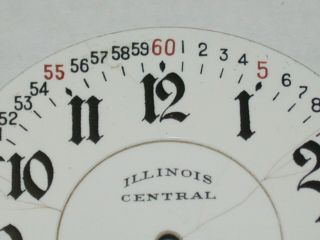 Illinois “CENTRAL” Pocket Watch 16 Size Montgomery Dial.  129C 2