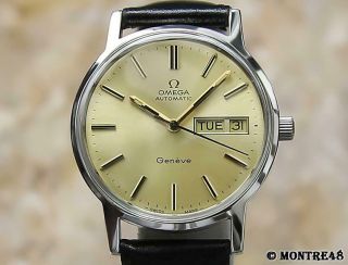 Omega Geneve 1970 Swiss Made Automatic Stainless Steel 35mm Mens Watch O261