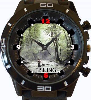 Fishing Fun Sport Lover Gt Series Sports Unisex Gift Watch