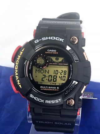 Casio G - Shock Magma Ocean Frogman 35th Anniversary Watch Solar Gwf1035f - 1