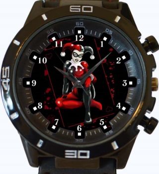 Harley Quinn Lover Gt Series Sports Unisex Gift Wrist Watch