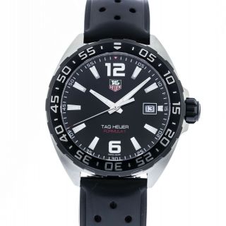 Heuer Tag Formula 1 Waz1110 Wrist Watch For Men (rubber Wrist Band)