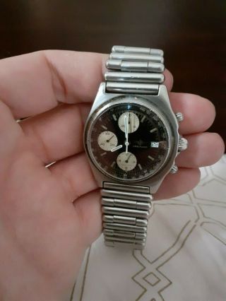 Breitling Chronomat Wristwatch Chronograph watch 81.  950 cal 7750 2