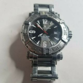 Chase Durer Abyss 1000 Automatic Diver Watch 25 Jewel Swiss 44 Mm