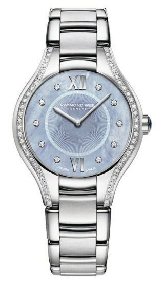 Raymond Weil Noemia Ladies Stainless Steel Diamond Quartz Watch 5132 - Sts - 00955