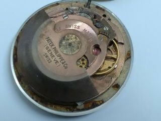 PATEK PHILIPPE & CO GENEVE AUTOMATIC 2452 COMPLETE MOVEMENT HANDS DIAL SPARES 5
