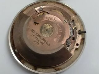 PATEK PHILIPPE & CO GENEVE AUTOMATIC 2452 COMPLETE MOVEMENT HANDS DIAL SPARES 7