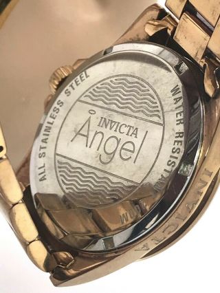 Invicta Angel Quartz Rose Gold Tone Stainless Steel Women ' s Watch 23569 5