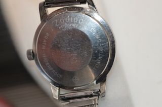 Vintage Zodiac Aerospace GMT,  Great Black Dial,  Sought After Gold Bezel 9