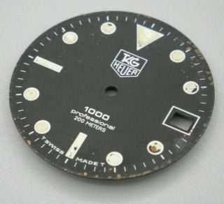 Dial For Tag Heuer 1000 Series Mens Size.  Part