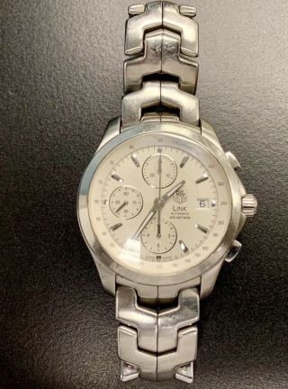 Tag Heuer Link Chronograph Cjf2111 Automatic