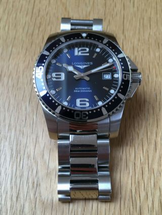 Longines Hydroconquest Diver Watch – Automatic – Blue Dial – 41mm – Swiss Made