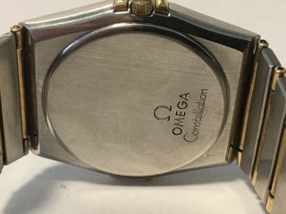 ULTRA RARE Omega Constellation Chronograph 18K Gold & Stainless Steel 7
