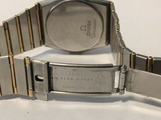 ULTRA RARE Omega Constellation Chronograph 18K Gold & Stainless Steel 9