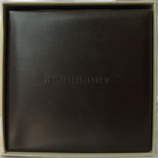 Brushed Steel Ladies Burberry Watch with Black Strap - 14400 L - 01129 4