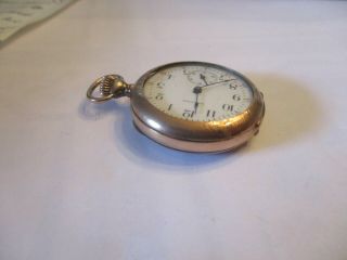 WALTHAM POCKETWATCH 0 SIZE GOLD FILLED STOCK 6 5