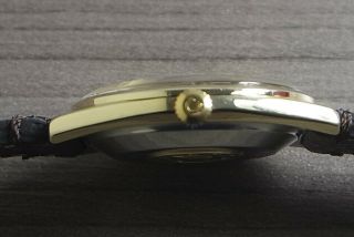 1960 ' s VINTAGE OMEGA CONSTELLATION PIE PAN 14K GOLD & STEEL,  TWO TONE 168.  025 9