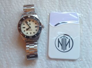 Nth Hacken White With Date Automatic Watch