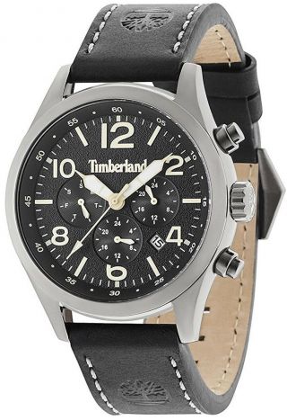 Timberland Tbl15249jsu/02 Ashmont Men’s Wrist Watch Nwt Msrp $199.  95