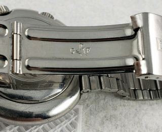 1970s Mens Tissot Navigator T12 Automatic Compressor Stainless Watch Gay Freres 10