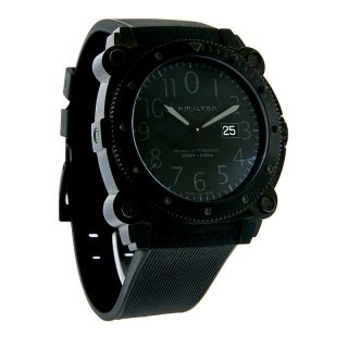 Hamilton Khaki Below Zero Mens Black Swiss Automatic Watch H78585333