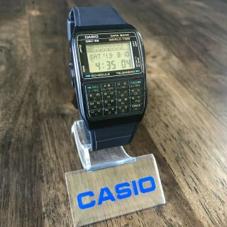 Vintage 1988 Casio Dbc - 62 Data Bank Calculator Watch Mod 676 Made In Japan