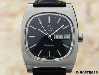 Omega Geneve 1970 Swiss Made Mens Auto Cal 1022 Stainless Steel Watch O40