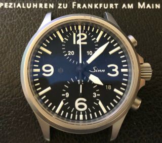 Sinn 756 - 756.  2240 German Automatic Chronograph.  Swiss Eta 7750.