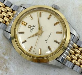 Vintage Omega Seamaster Automatic Wristwatch Two - Tone Ref.  2975 - 2 NR 3
